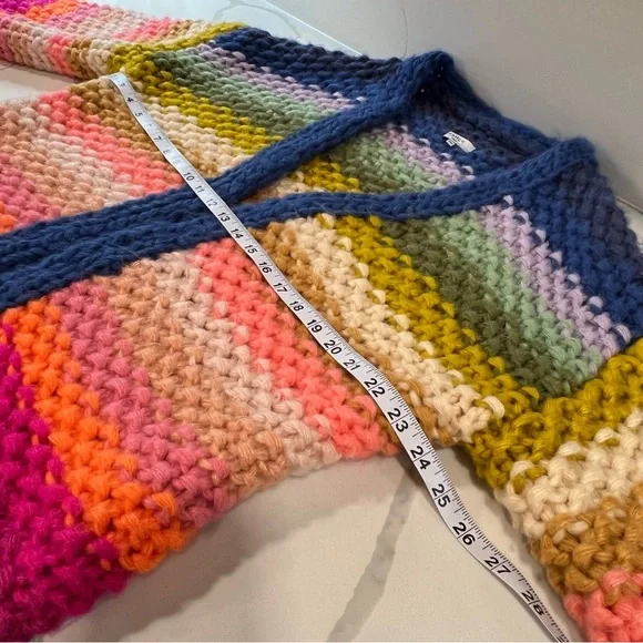 Anthropologie Colorful Knit Cardigan - Picture 12 of 13